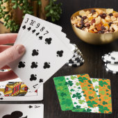 Cartes de jeu du jour de St Patrick (In Situ)