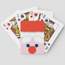 Cartes de jeu du père noël