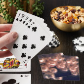 Cartes de jeu en baisse de perles (In Situ)