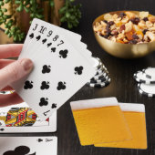 Cartes de jeu en mousse de bière 3, faces d'index (In Situ)