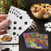 Cartes de Jeu Floral Classique (In Situ)