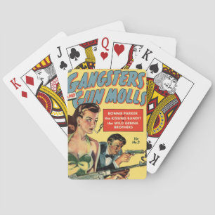 Cartes de jeu "Gangsters and Gun Molls"