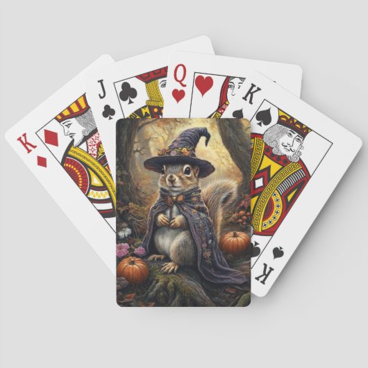 Cartes de jeu Halloween (dos)