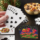 Cartes de jeu hardies de tomate de WQ et de piment (In Situ)