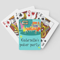 Cartes de jeu hebdomadaires de jeu de carte des