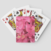 Cartes de jeu - Hydrangée rose foncé (dos)