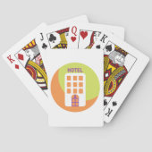 Cartes De Jeu Icône De L'Hôtel (dos)