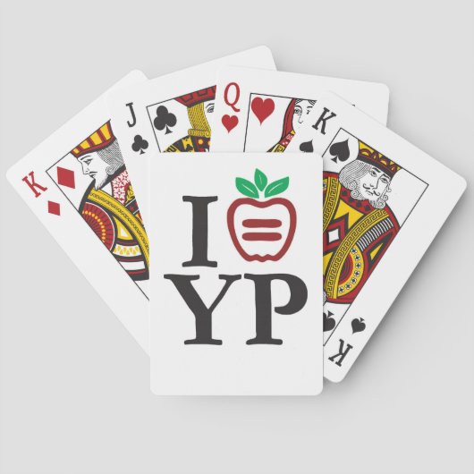 Cartes de jeu iHeart YP (dos)