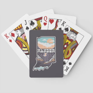 Cartes de jeu Indiana Wander - Violet