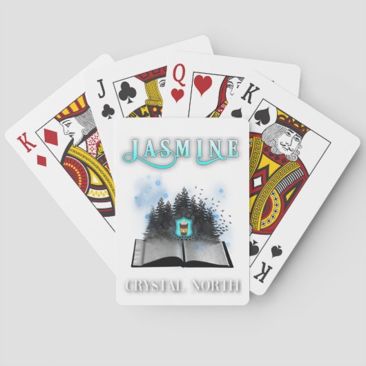 Cartes de Jeu Jasmine (dos)