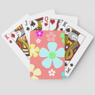 Cartes De Jeu Jolies Fleurs