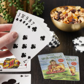 Cartes de jeu lâchées par zen (In Situ)