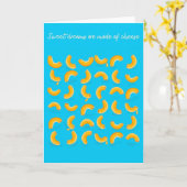 Cartes de jeu les rêves doux sont faits de fromage (Fleur jaune)