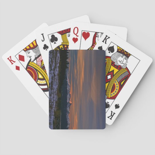Cartes de jeu : Lever de soleil de Mt Elbert (dos)