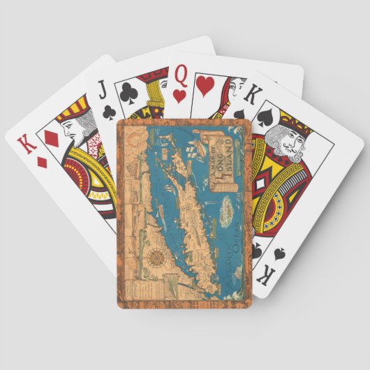 Cartes de jeu Long Island (dos)