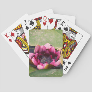 Cartes de jeu Lotus flower