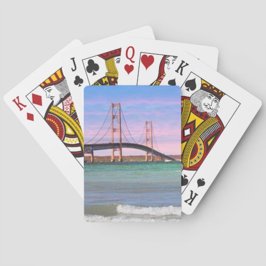 Cartes de jeu "Mackinac Bridge" (dos)