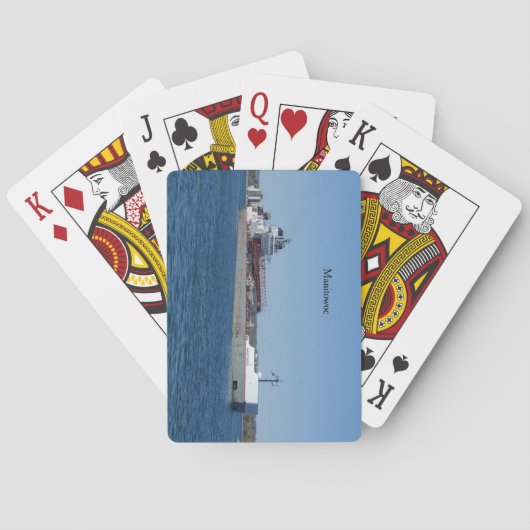 Cartes de jeu Manitowoc (dos)