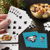 Cartes de jeu mignonnes de panda (In Situ)