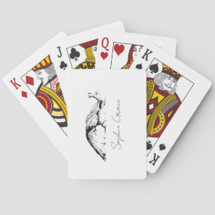 Cartes de jeu minimalistes - Design moderne, propr