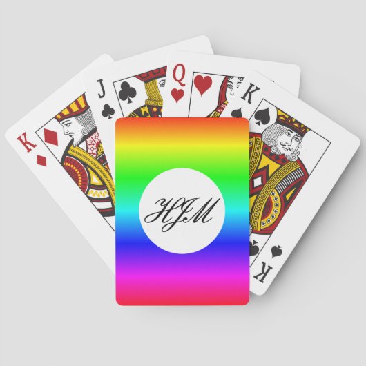 Cartes de jeu monochromes (dos)