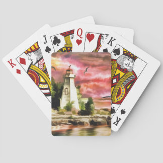 Cartes de jeu Nautique phare