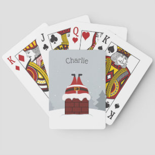 Cartes de jeu nommées faites sur commande coincées