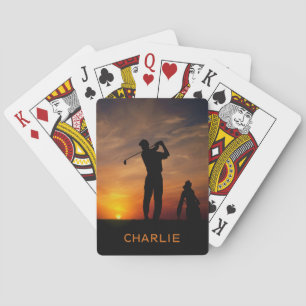 Cartes de jeu nommées faites sur commande de