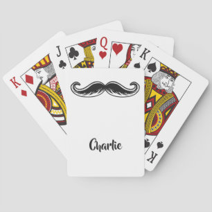 Cartes de jeu nommées faites sur commande de