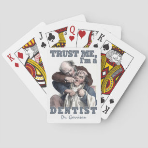 Cartes de jeu nommées faites sur commande d'humour