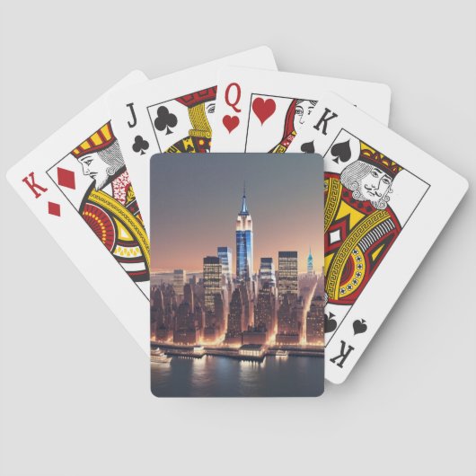 Cartes de jeu NYC - Poker (dos)