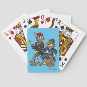 Cartes de jeu Odee & Willard Qwiznibet