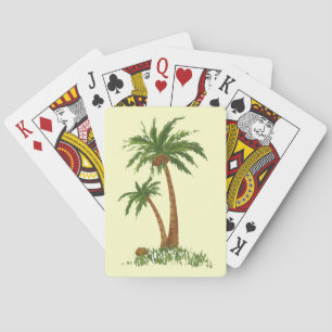 Cartes de jeu Palm Tree