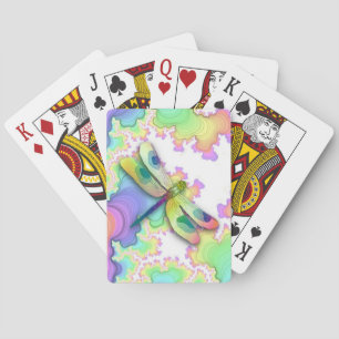 Cartes de jeu Pastel Dragonfly
