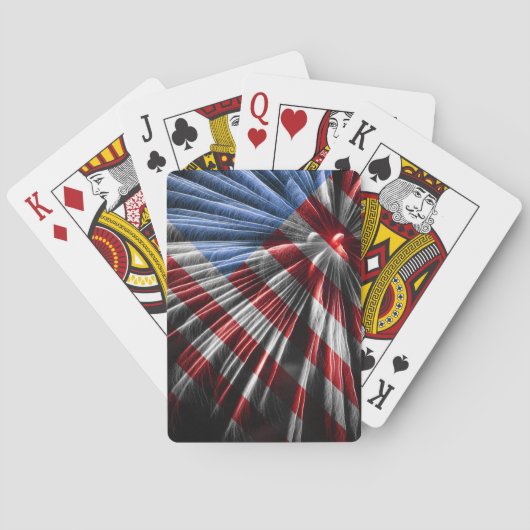 Cartes de jeu patriotiques (dos)