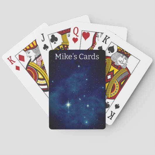 Cartes de jeu personnalisées, (dos)