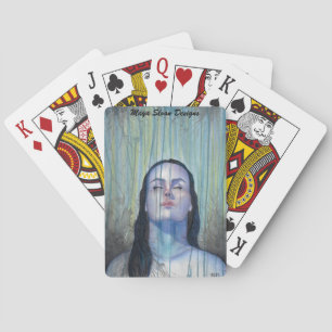 Cartes de jeu personnalisées avec art original abs