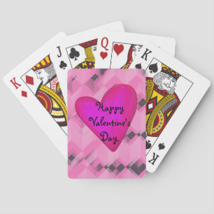 Cartes de jeu personnalisées de Saint-Valentin