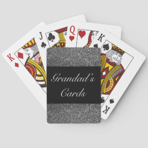 Cartes de jeu personnalisées élégantes de papys