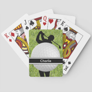 Cartes de jeu personnalisées Golf