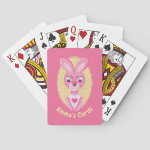 Cartes de jeu personnalisées pour les filles avec 