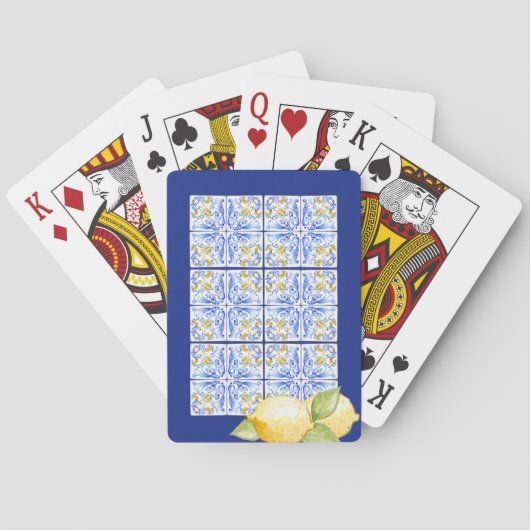 Cartes De Jeu Positano (dos)