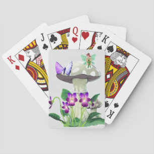 Cartes de jeu pour fille d'Imaginaire