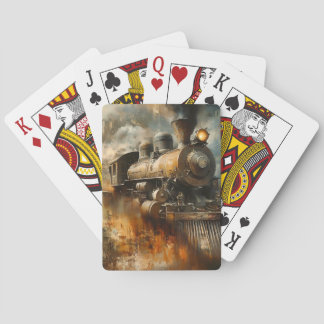 Cartes de jeu pour Locomotive à vapeur classique