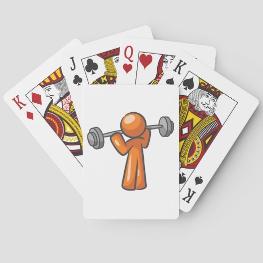 Cartes de jeu pour poids (dos)