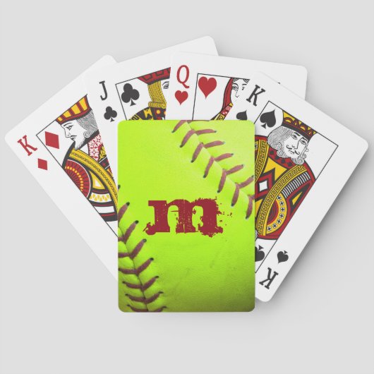 Cartes de jeu rapides jaunes de tisonnier du (dos)