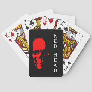 Cartes de jeu Red Head