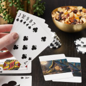 Cartes de jeu régulières avec conception de gnome (In Situ)