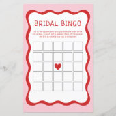 Cartes de jeu Retro Rose Fête des mariées Rouge (Devant)