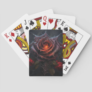 Cartes de jeu Rose foncé